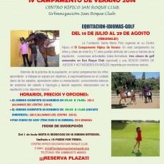 Campamento de verano de la Fundación Santa María Polo