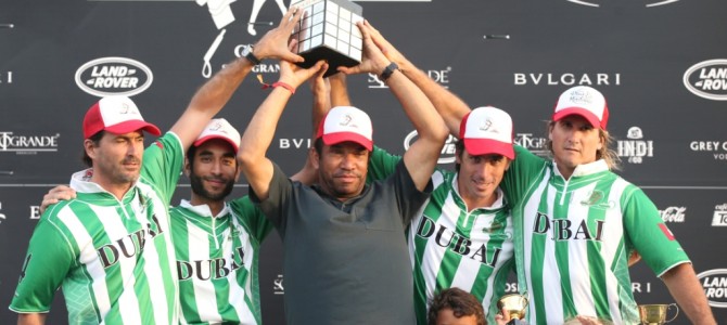 DUBAI POLO TEAM ALZA LA COPA DE ORO BULGARI Y SE PROCLAMA CAMPEÓN DEL 44º TORNEO INTERNACIONAL LAND ROVER DE POLO EN SANTA MARÍA POLO CLUB