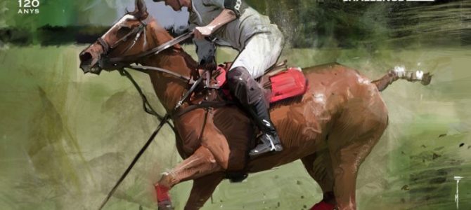 CARTEL DE LUJO EN EL REAL CLUB DE POLO DE BARCELONA