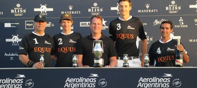 Equus Polo Team, campeón de la Copa de Plata Aerolíneas Argentinas de mediano hándicap