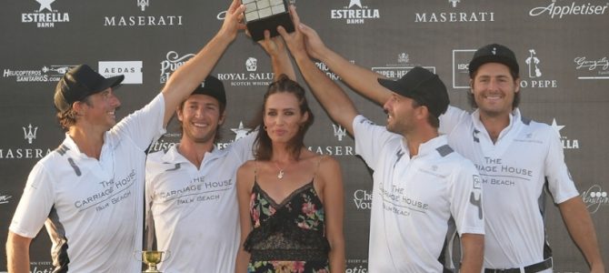 La Indiana se proclama vencedor de la Copa de Oro Maserati de alto hándicap del 47º Torneo Internacional de Polo