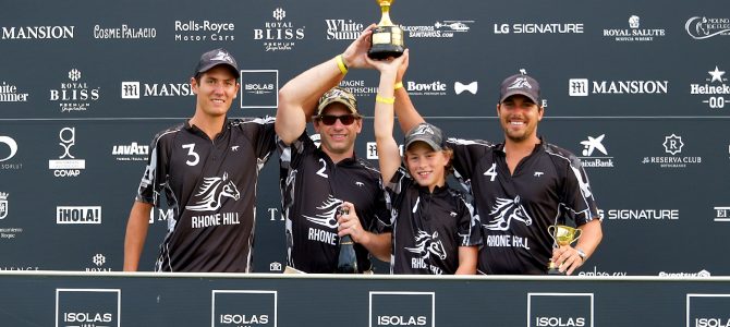 Rhone Hill gana la Copa de Oro Isolas 1892 de bajo hándicap